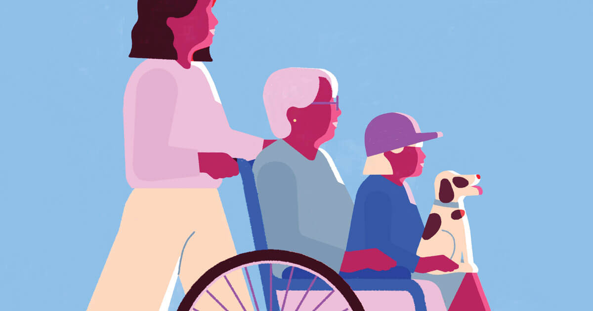 How to juggle caring for children and aging parents