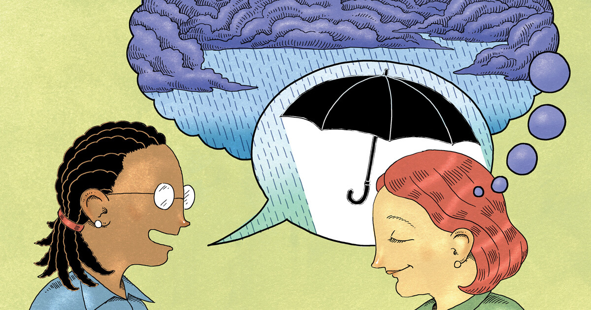 Cognitive behavioral therapy can help manage neurologic symptoms