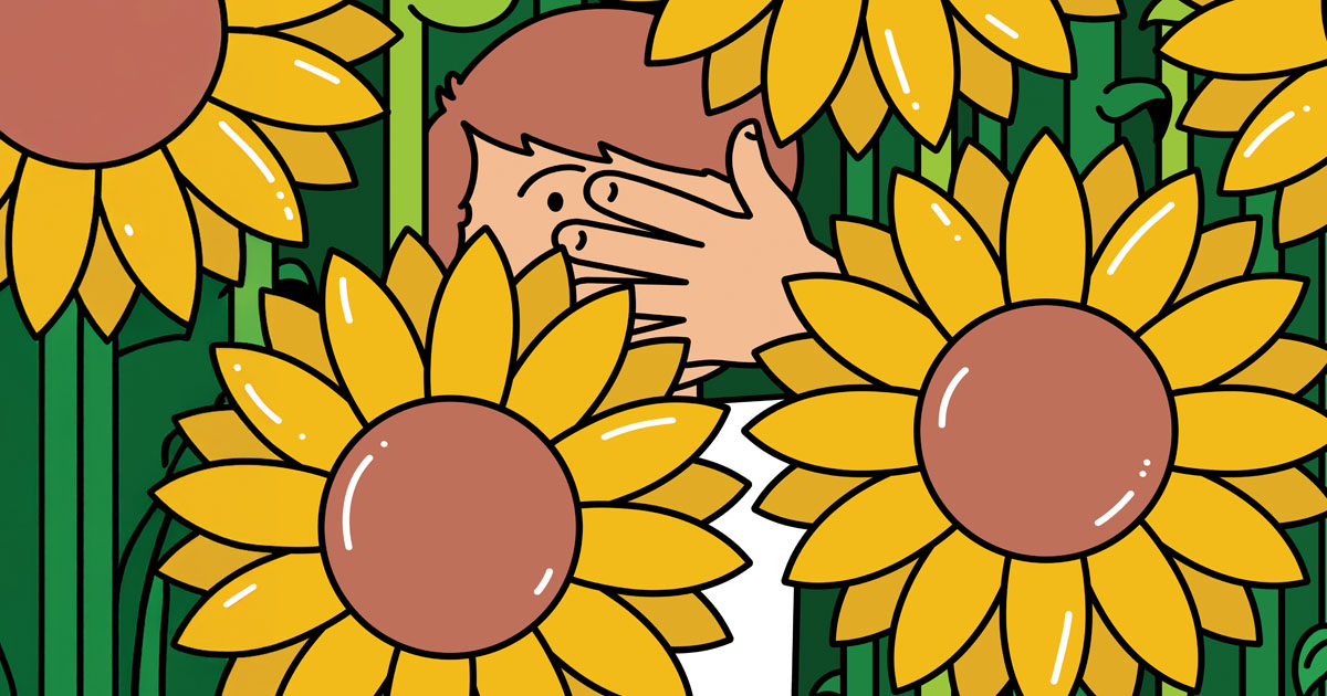 What is sunflower syndrome?