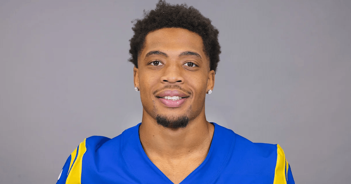 CJ Daniels, NFL player for the Los Angeles Rams.