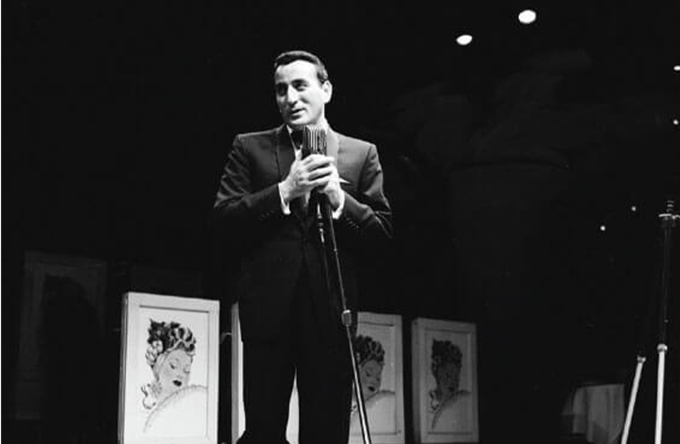 Tony Bennett performing live in the 1950s