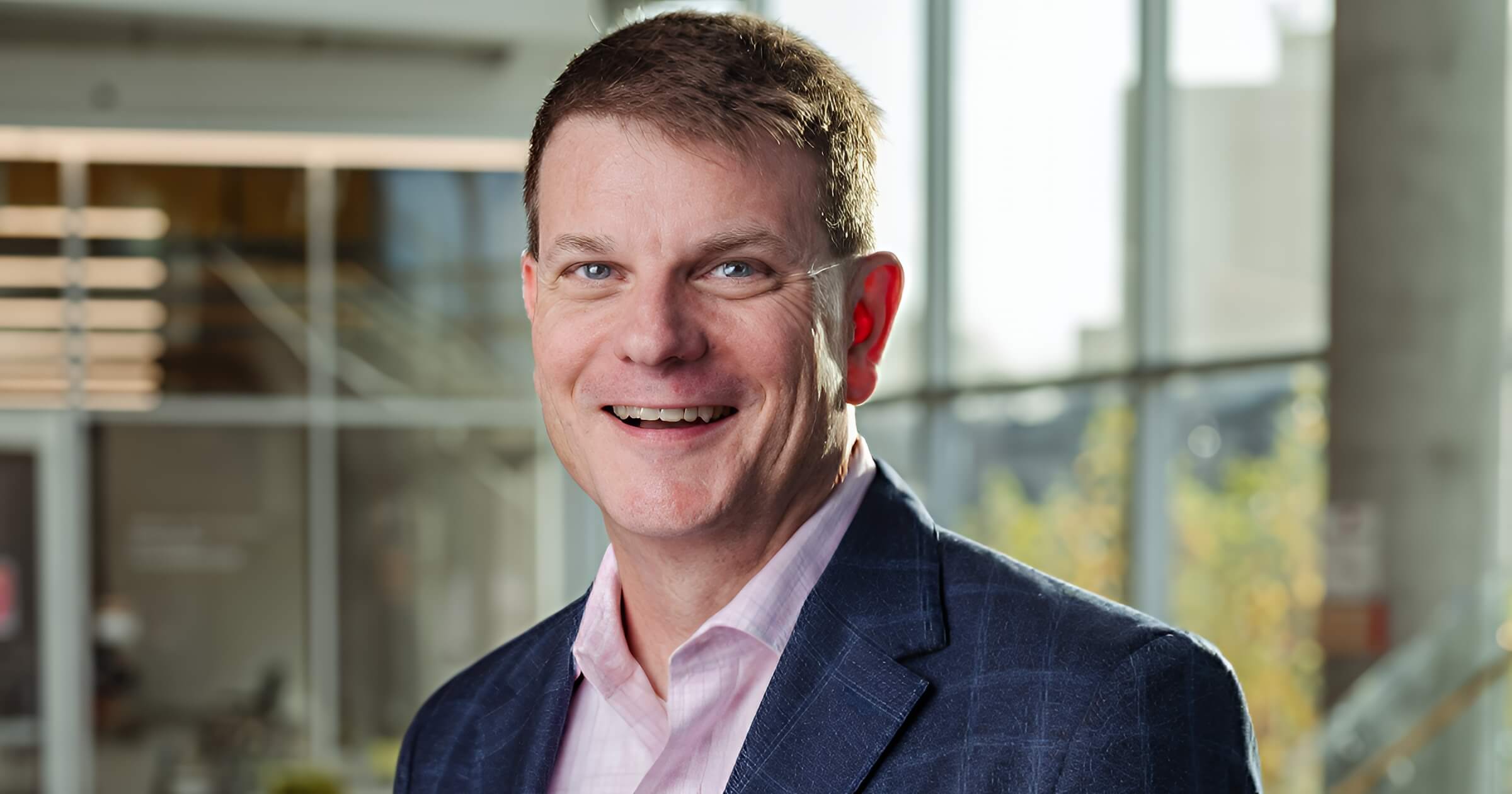 Headshot of David Betts, creator of smartphone app, Talk to Me, Goose!