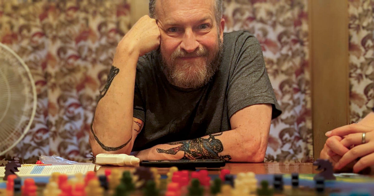 How board games helped this man recover from a stroke