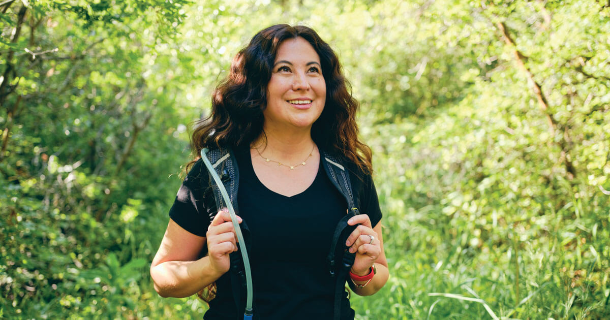 How does nature affect brain health?