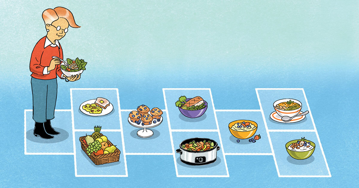 How meal planning improves healthy eating