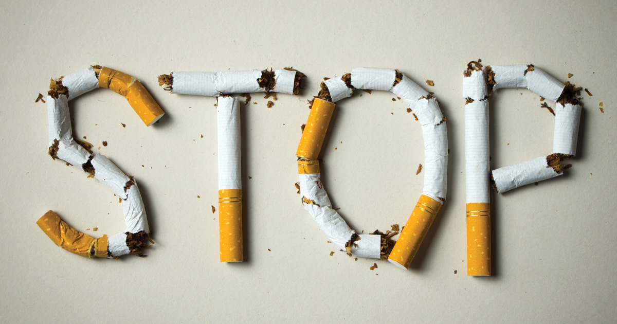 Quit smoking to reduce the risk of COVID-19